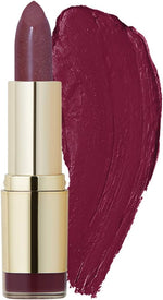 Milani lipstick application showing high pigment cream finish