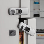 Kizzhisi child proof refrigerator lock pack of 5 front view