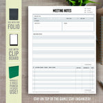 Goody Farm office notepad binder punch margin