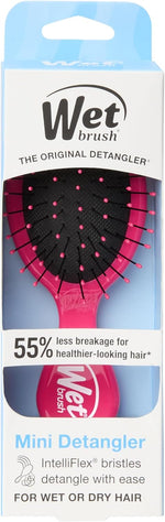 Wet Brush Mini Detangler Hair Brush, Pink - Detangling Travel Hair Brush - Ultra-Soft IntelliFlex Bristles Glide Through Tangles with Ease - Pain-Free - All Hair Types - Image 11