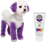 Ammonia free pink pet hair dye for white and light dog fur