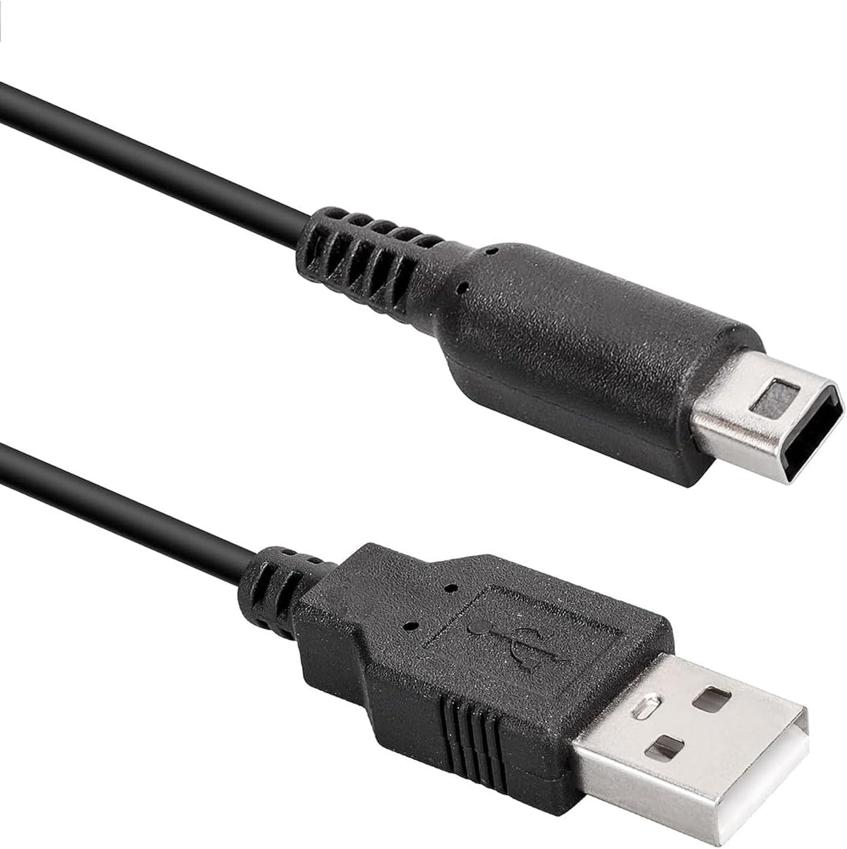 Xahpower Nintendo 3DS charging cable front view showing connectors