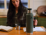 Stanley classic legendary bottle packed securely for travel and outdoor trekking use.