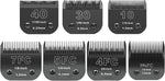 DODAER rust proof stainless steel size ten animal clipper blade showing the cutting teeth spacing.