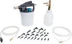 Performance Tool W87030 Hand Vacuum Pump Brake Bleeder Kit | One man automotive fluid bleeding and vacuum testing. Diagnoses systems and bleeds brakes. Complete kit with gauge - Image 9