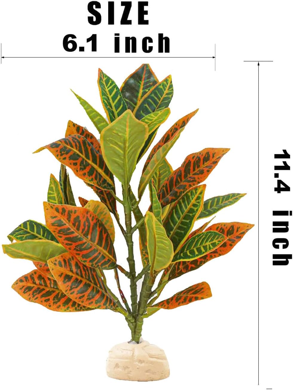 Close up of Keruideng realistic artificial leaf texture.