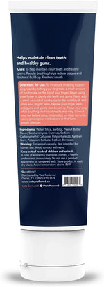 Dog toothpaste for plaque and tartar control