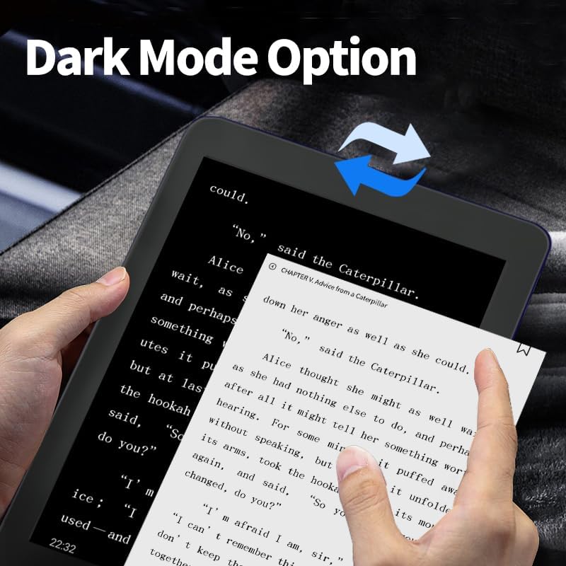 Obook6 eReader home screen showing Android interface