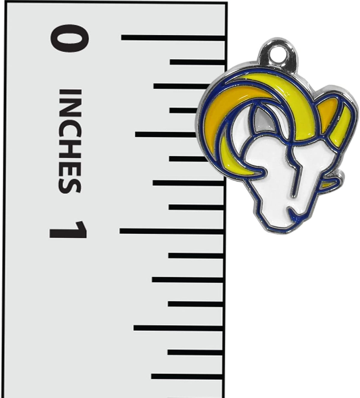 Siskiyou NFL chrome dangle earrings hypoallergenic fishhook posts