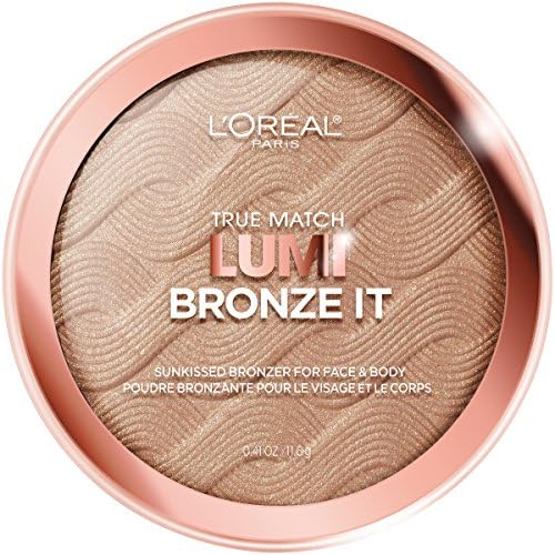 L'Oreal Paris True Match Lumi Bronze It Bronzer Light front view compact