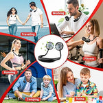 Authentic RJVW personal cooling fan unboxed showing sleek minimalist structural materials
