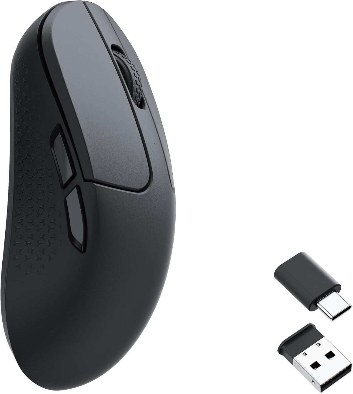 Keychron M3 Mini Wireless Optical Mouse, Bluetooth 5.1/2.4 GHz/Wired Gaming Mouse, Programmable PixArt 3395 Sensor with up to 26,000 DPI/ 650 IPS, Lightweight Ergonomic for Windows Mac Linux - White - Image 12