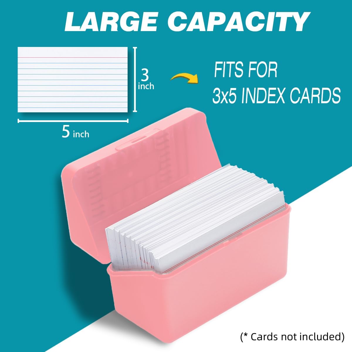 H4D 3x5 plastic card case snap closure detail