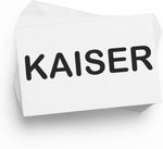 Office Stamp - Black Ink Self-Inking Kaiser Stamp, Ideal for Practice Managers - Durable, Quick-Stamping, 1/2 x 1-1/2 Size - Ideal for Efficient Document Marking and Organization in Busy Offices - Image 9