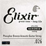 Elixir Strings, Acoustic Guitar Strings, Phosphor Bronze with NANOWEB Technology, Longest-Lasting Rich and Full Tone For Life with Comfortable Feel, 6 String Set, Light/Medium 12-56 - Image 9