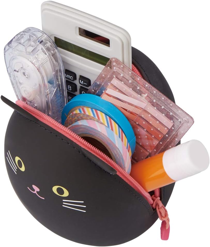 LIHIT LAB PuniLabo Penguin pouch filled with stationery