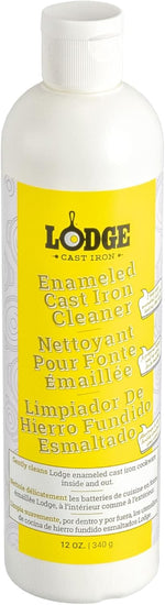 Lodge Enameled Cast Iron and Ceramic Stoneware Cleaner bottle front view