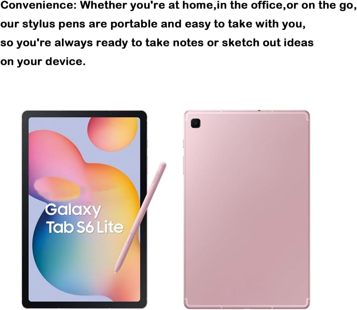 Samsung Galaxy Tab S6 Lite replacement pen side angle