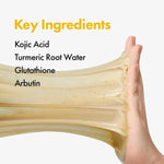 TOSOWOONG anti hyperpigmentation daily facial cleanser 100ml packaging back detailed view