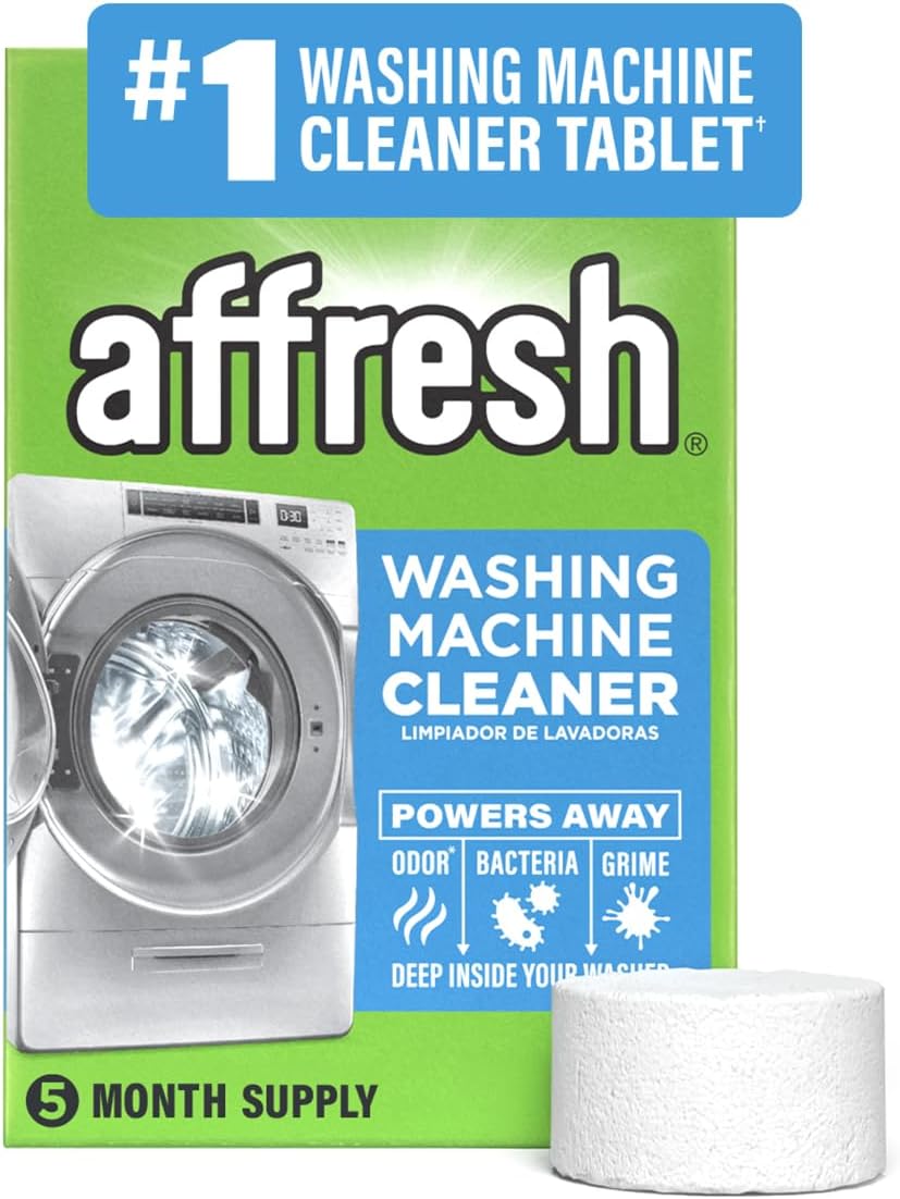 Affresh washing machine cleaner front view packaging