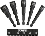 ARES 70029 Metric Impact Magnetic Nut Driver Set | 2 1/2-Inch Impact Grade Nut Setter with Industrial Strength Magnet - Image 11