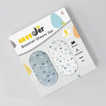 Grssder bassinet sheet sage green crown pattern