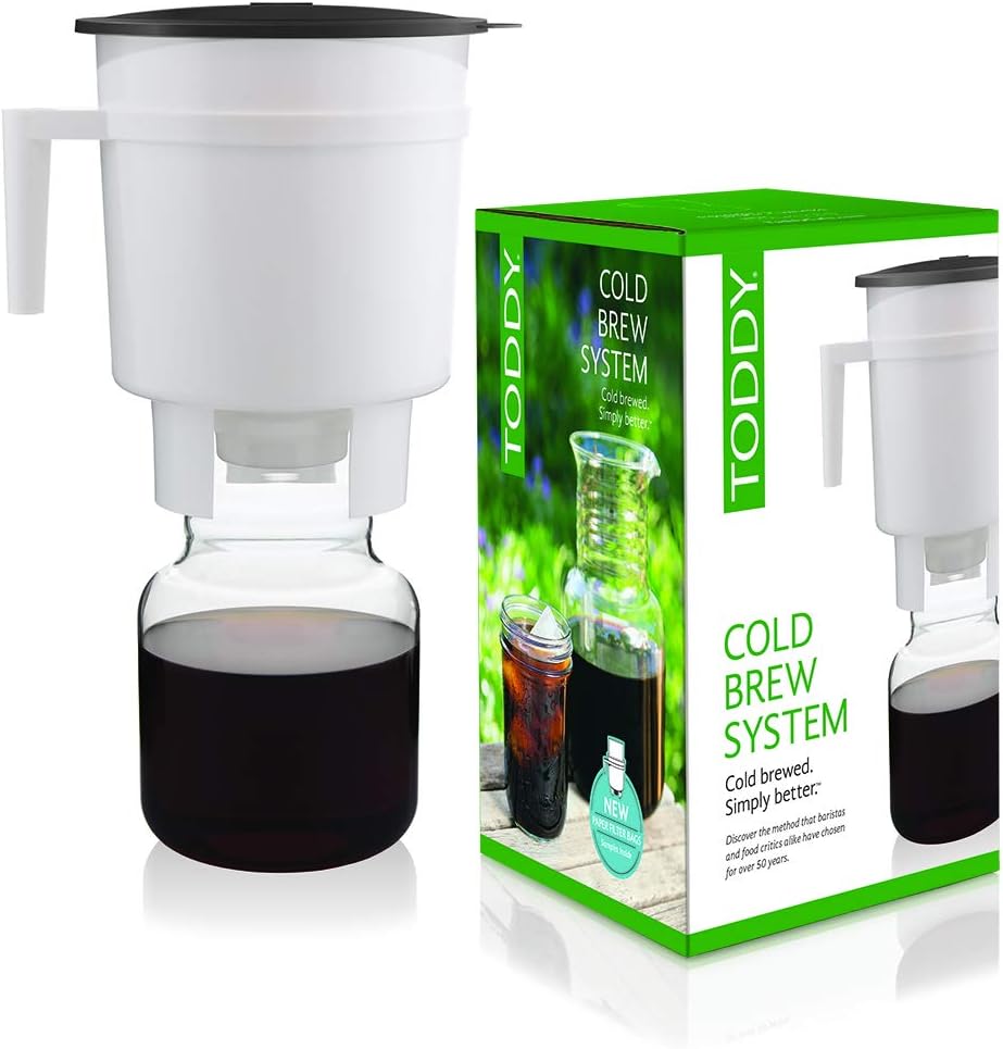 Toddy cold brew system home front view coffee maker