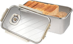 CODOHI bread box front view countertop storage container
