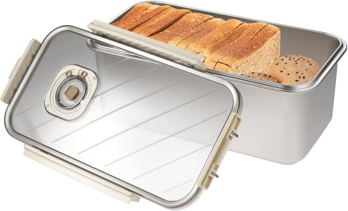 CODOHI bread box front view countertop storage container