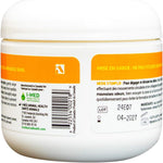 Ocular hygiene wipes container top angle showcasing pre soaked texture