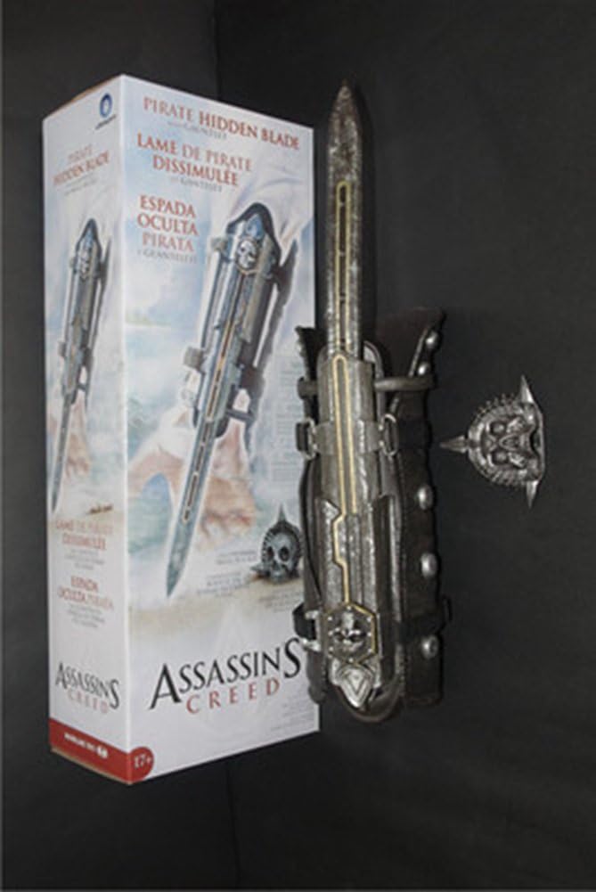 Assassin's Creed: Black Flag 4 Edward Kenway Hidden Rubber Blade Cosplay Weapons Props 1:1 Sleeves Sword - Image 4