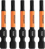Railer 5 pack 2 inch hex bits in packaging