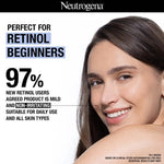 Neutrogena Visible Repair Serum application on face demo