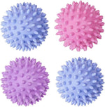 Bienstylife Reusable Laundry Dryer Balls 4-pack front view for eco-friendly fabric softening.