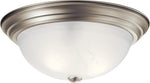 Kichler 13.25" 2-Light Flush Mount Light, Brushed Nickel - Image 11