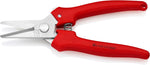 Knipex cutting shears ergonomic plastic coated handles