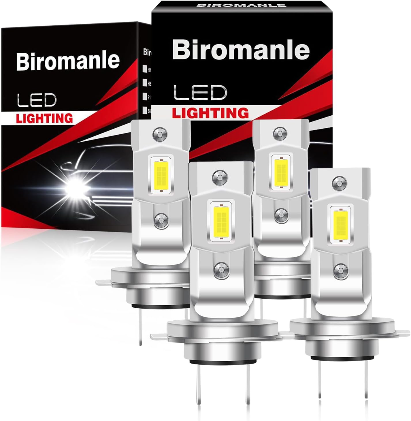Biromanle Hyundai Genesis Coupe LED bulb kit front view
