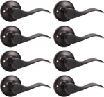 KNOBWELL 3 Pack Interior Door Knobs, Brushed Nickel Dummy Lever Door Handles Non-Function Inactive Closet Door Knobs(Right Handed) - Image 15