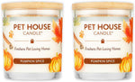 One Fur All Pet House Vanilla Candle Plant-Based/Soy - Clean Burning Scented, Long Lasting Pet Odor Candle for Home - Fresh Citrus - Image 9