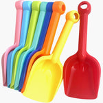 Selterm heavy duty plastic beach shovels set front view