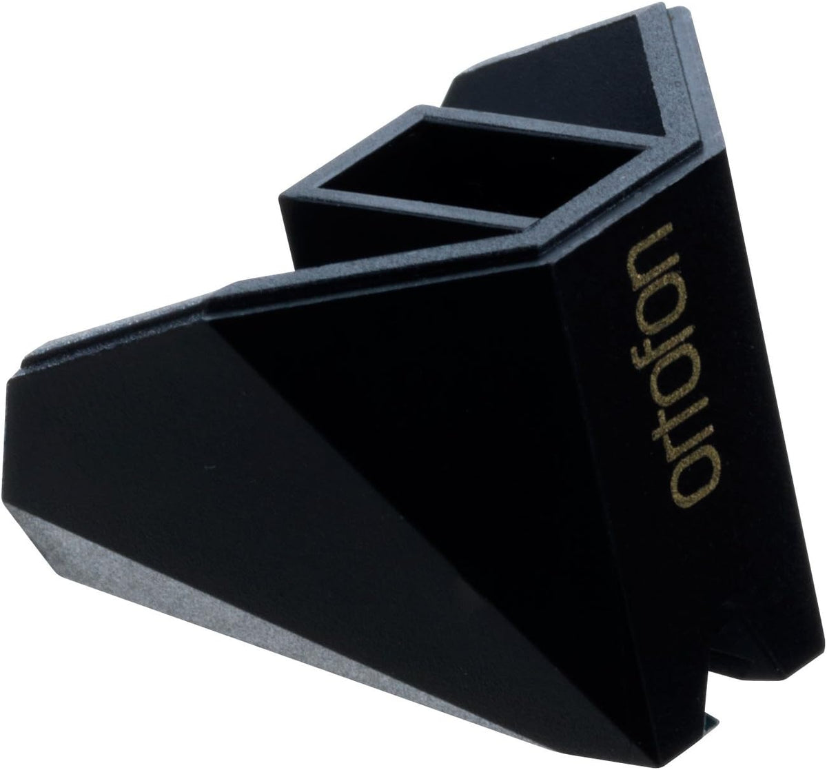 Ortofon replacement stylus 2m black front view turntable needle