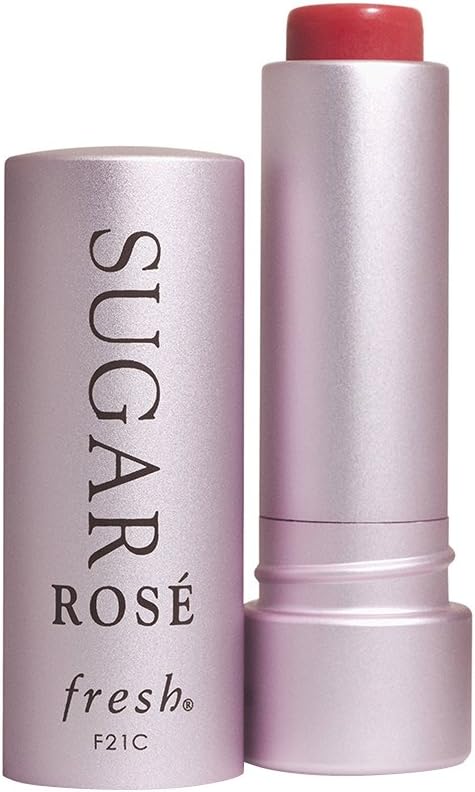 Fresh Sugar Lip Treatment SPF 15 Rose 0.15 Ounce front view imported lip balm