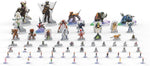 Power Rangers roleplaying game box and contents display