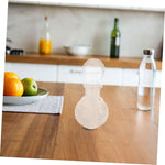 NAMOARLY glass wine decanter side perspective