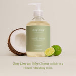 Deep Steep natural hand wash texture and lather demonstration