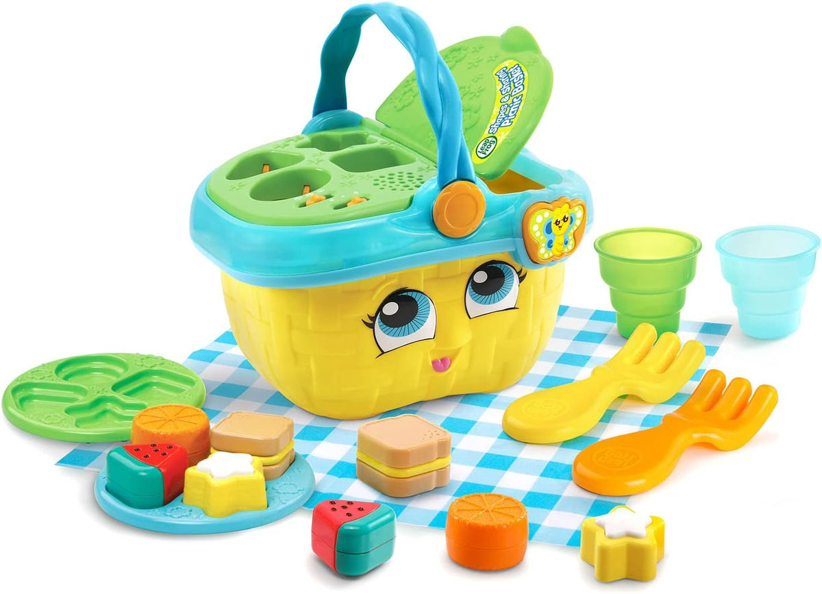 LeapFrog Shapes and Sharing Picnic Basket, Pink - Image 9