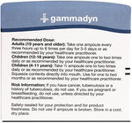 Unda Gammadyn Mn liquid ampoules packaging details