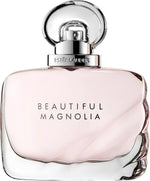 Side angle of travel sized Beautiful Magnolia Eau de Parfum by Estée Lauder.