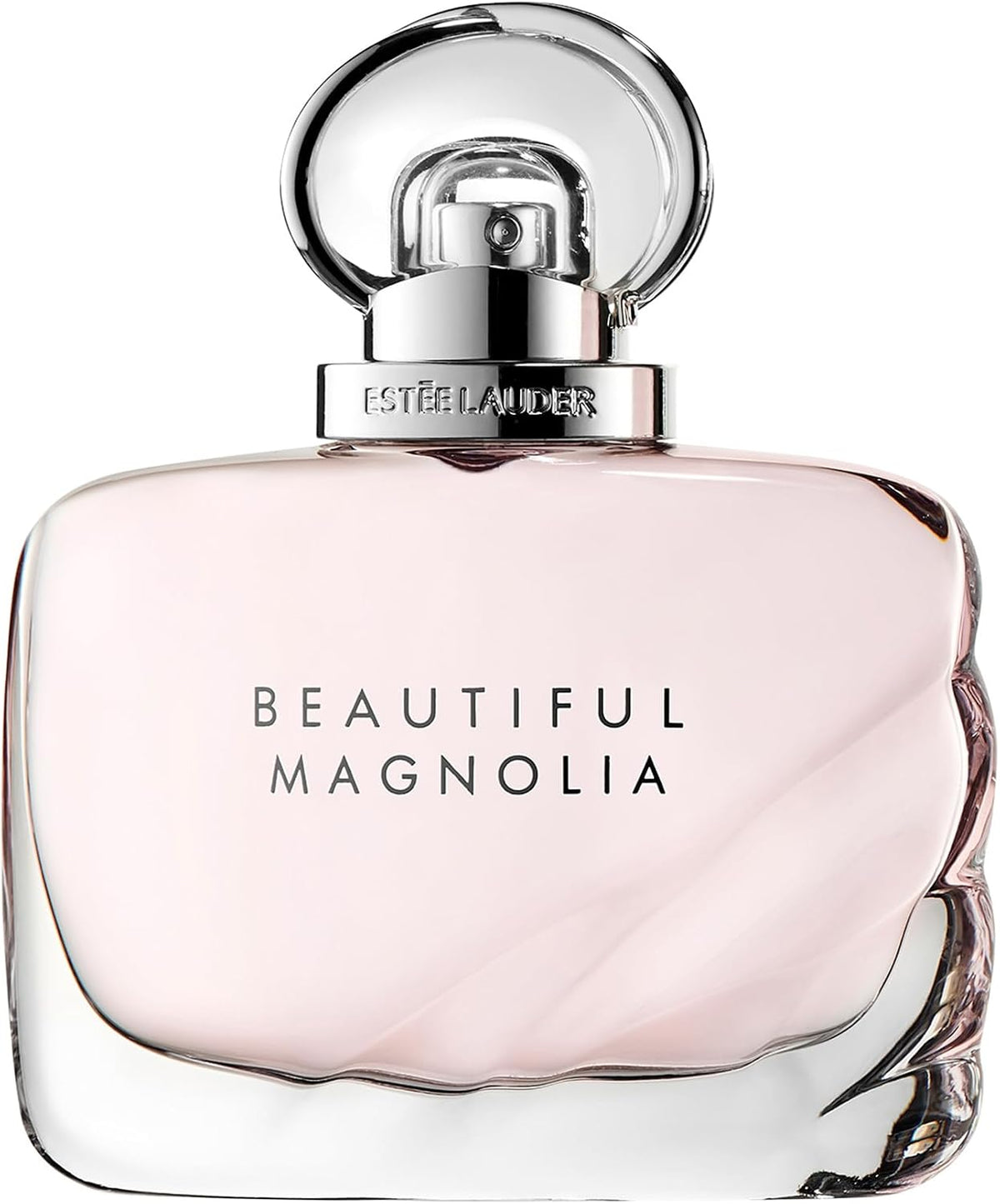 Side angle of travel sized Beautiful Magnolia Eau de Parfum by Estée Lauder.