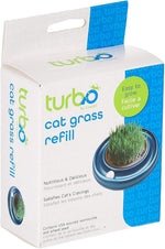 Bergan Turbo Cat Grass Refill front view organic wheat seed kit